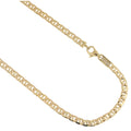 Catena traversino piena oro giallo 18kt 4mm