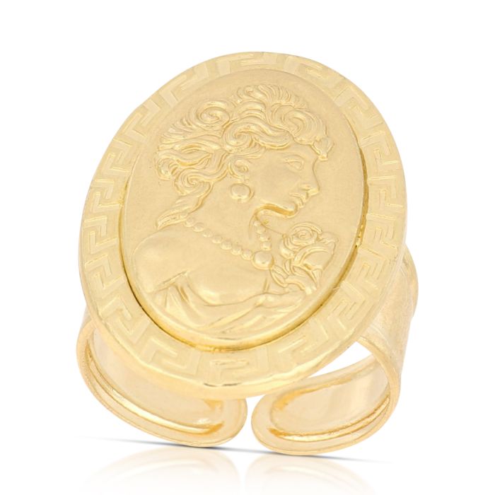 Anello Dea regolabile mis. 1 oro giallo 18kt
